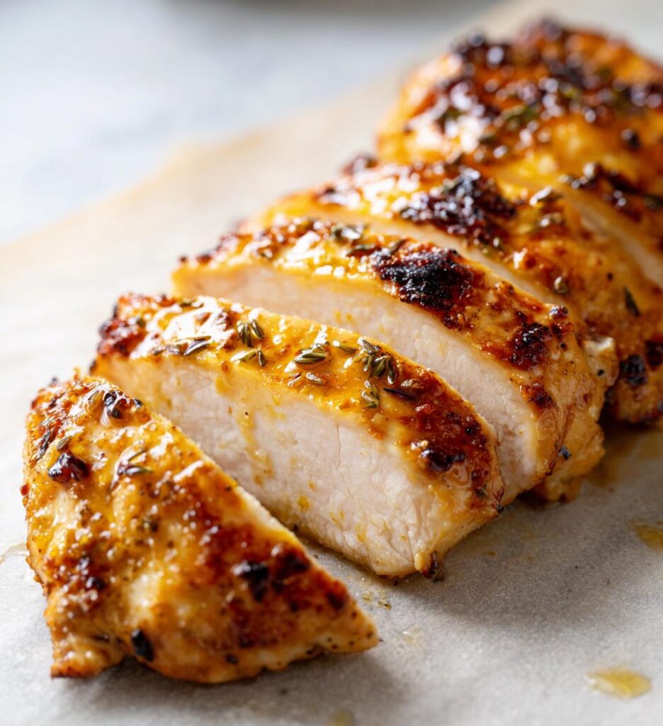 Grilled Chicken with Lemon Lavender Marinade