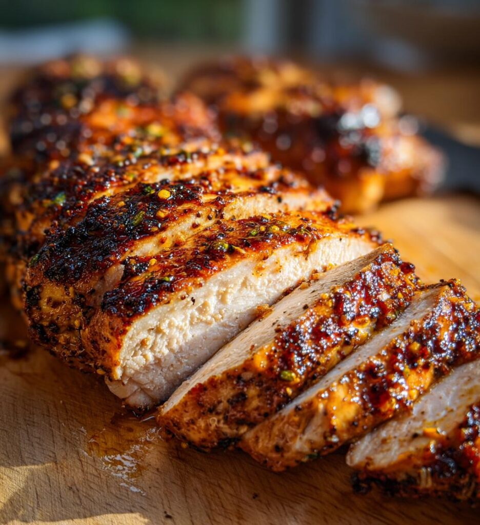 Grilled Chicken with Lemon Pepper