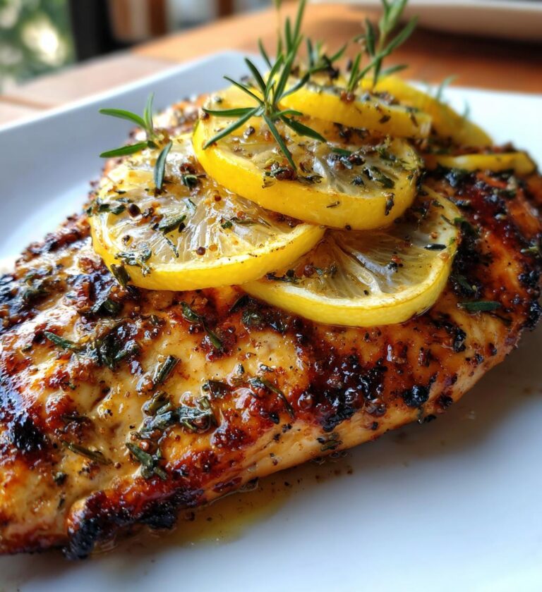 Grilled Chicken with Lemon Star Anise and Garlic Marinade