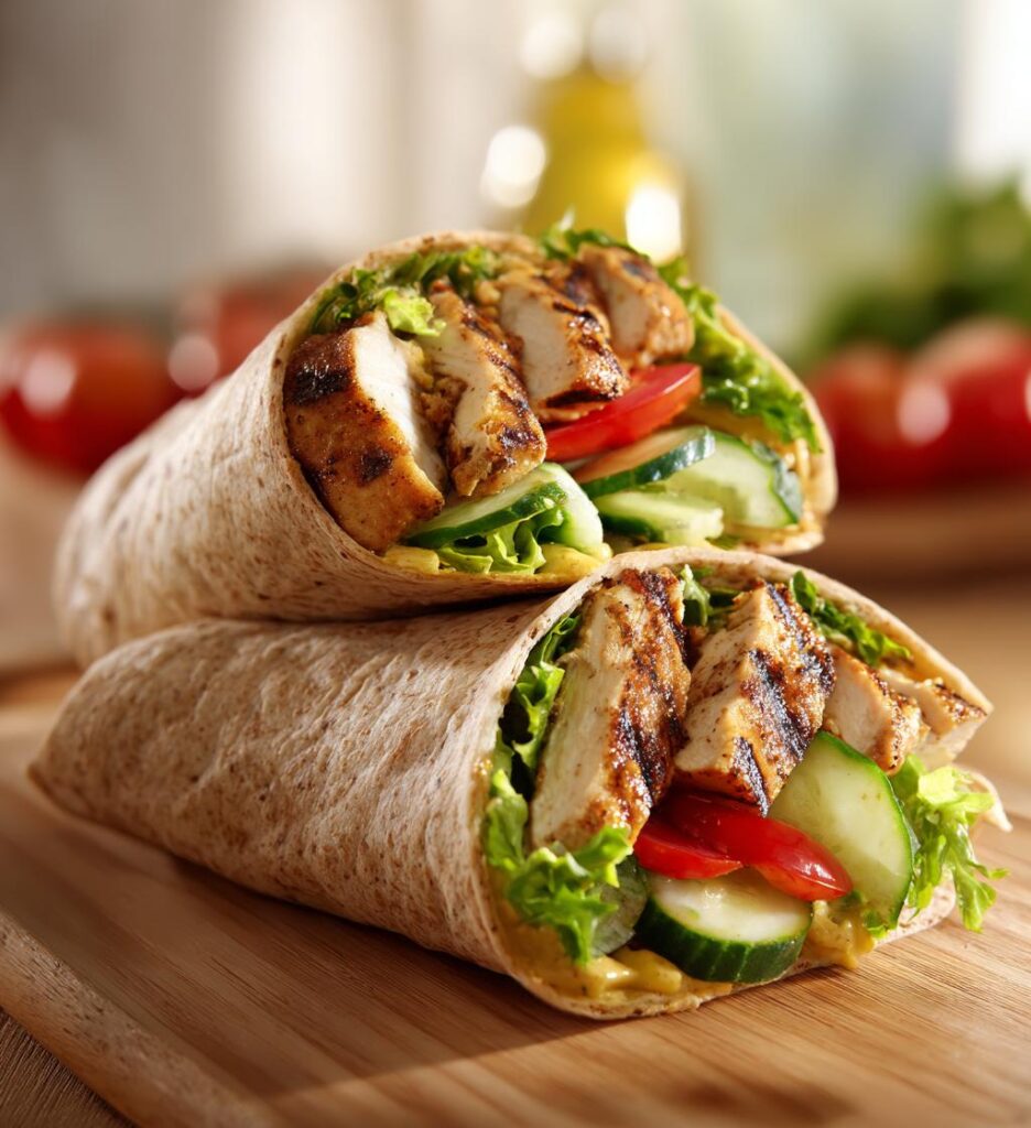 Honey Mustard Chicken Wrap