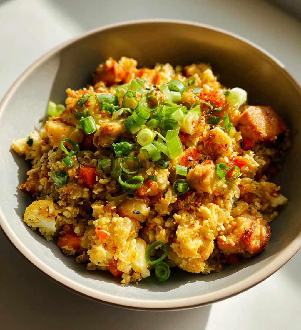 Million Dollar Chicken Rice (or Cauli Rice) Bowls