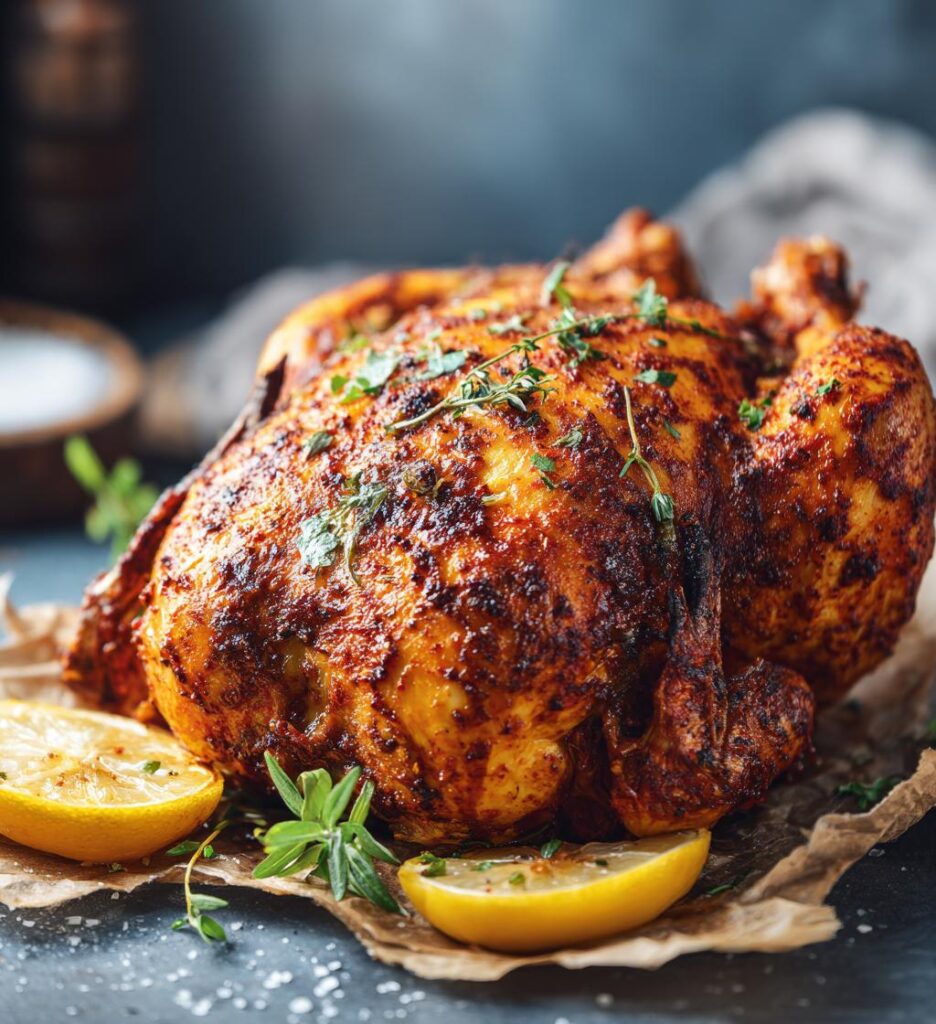 Roasted Chicken with Smoked Paprika