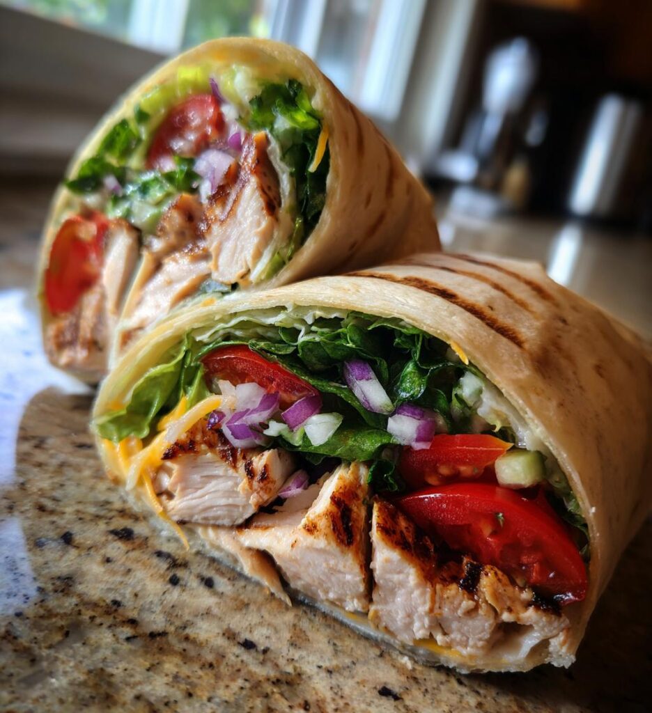 Santa Fe Chicken Wrap