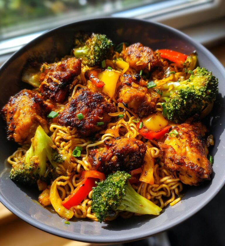 Sheet-Pan Crispy Ramen Chicken