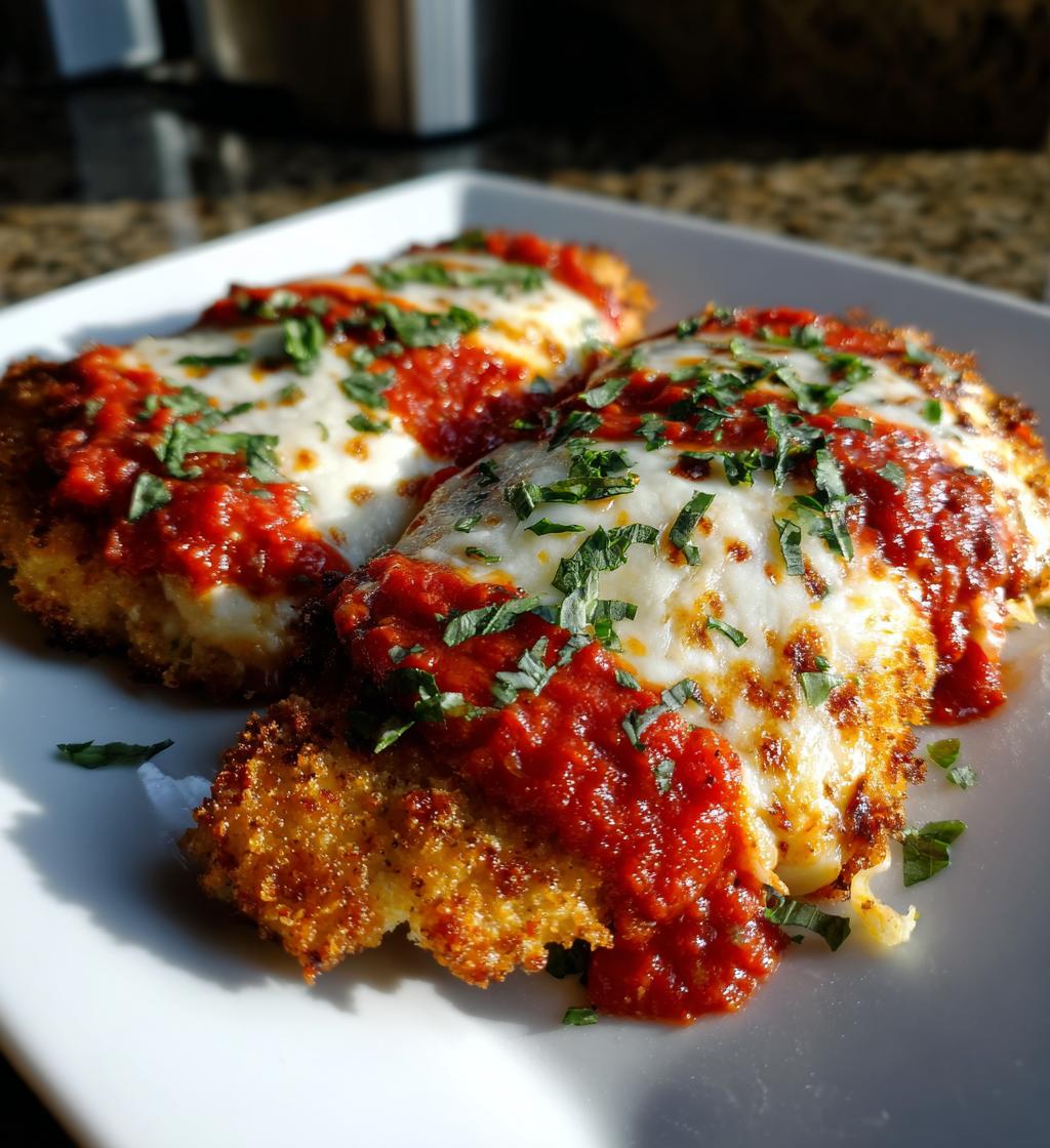 Air Fryer Chicken Parmesan