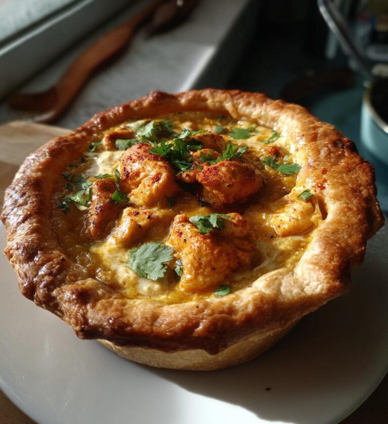 Atul Kochhar’s Chicken Tikka Masala Pie