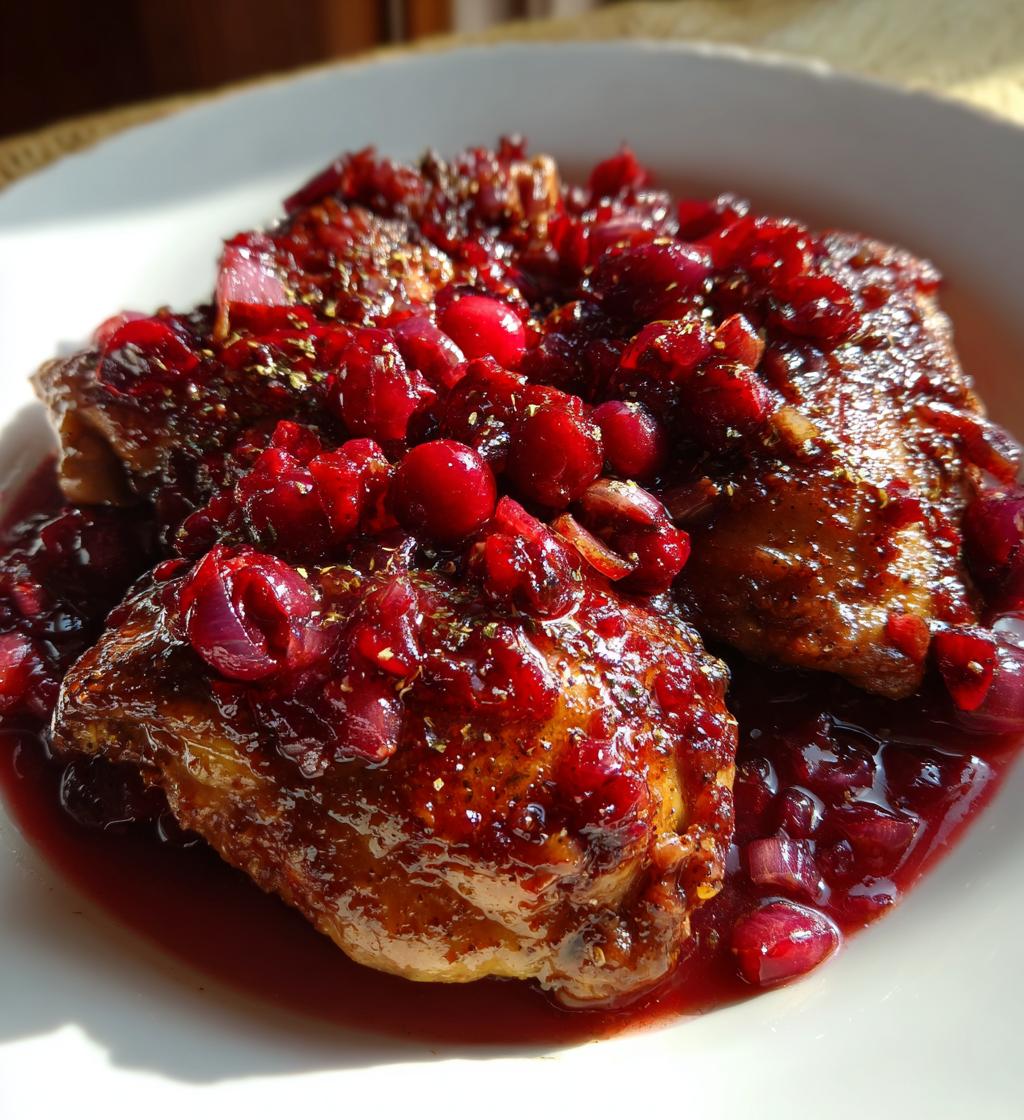 Best Cranberry Chicken