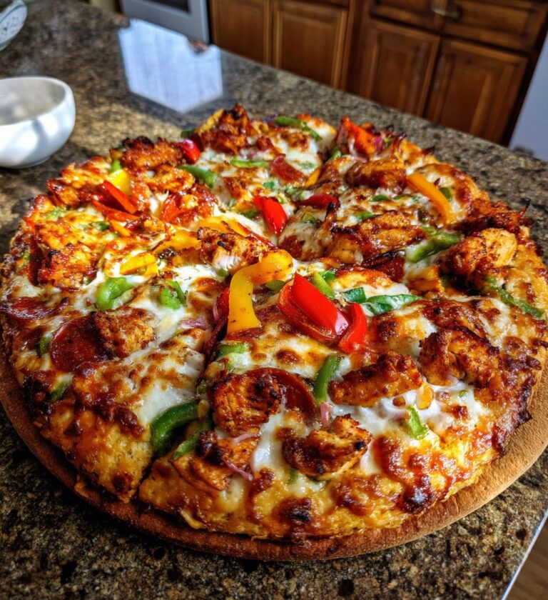 Chicken Crust Pizza