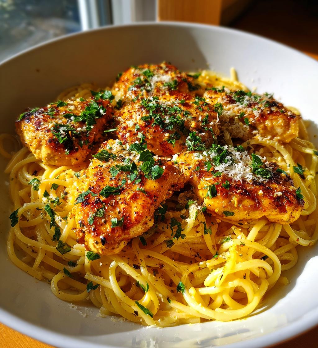 Chicken Francese Pasta