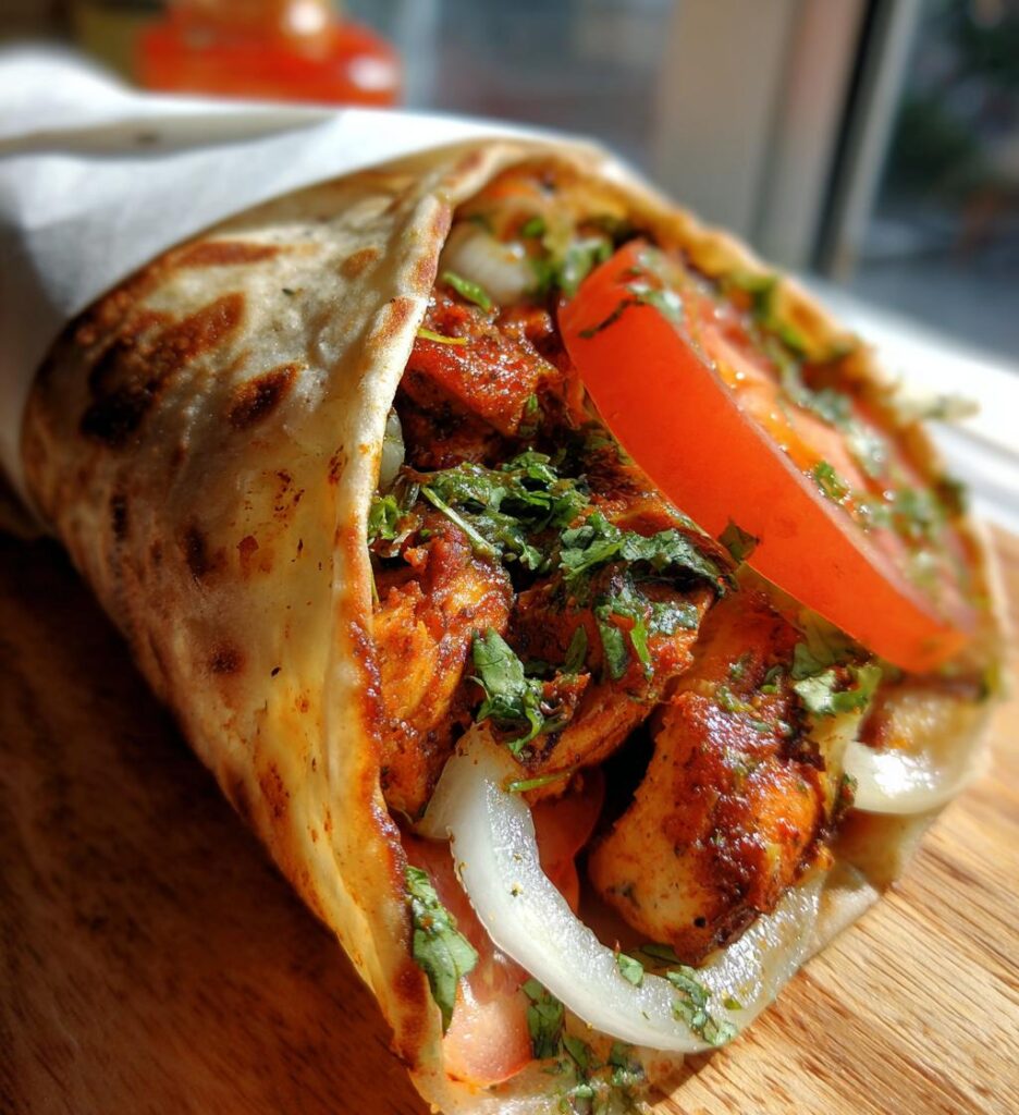 Chicken Kathi Rolls
