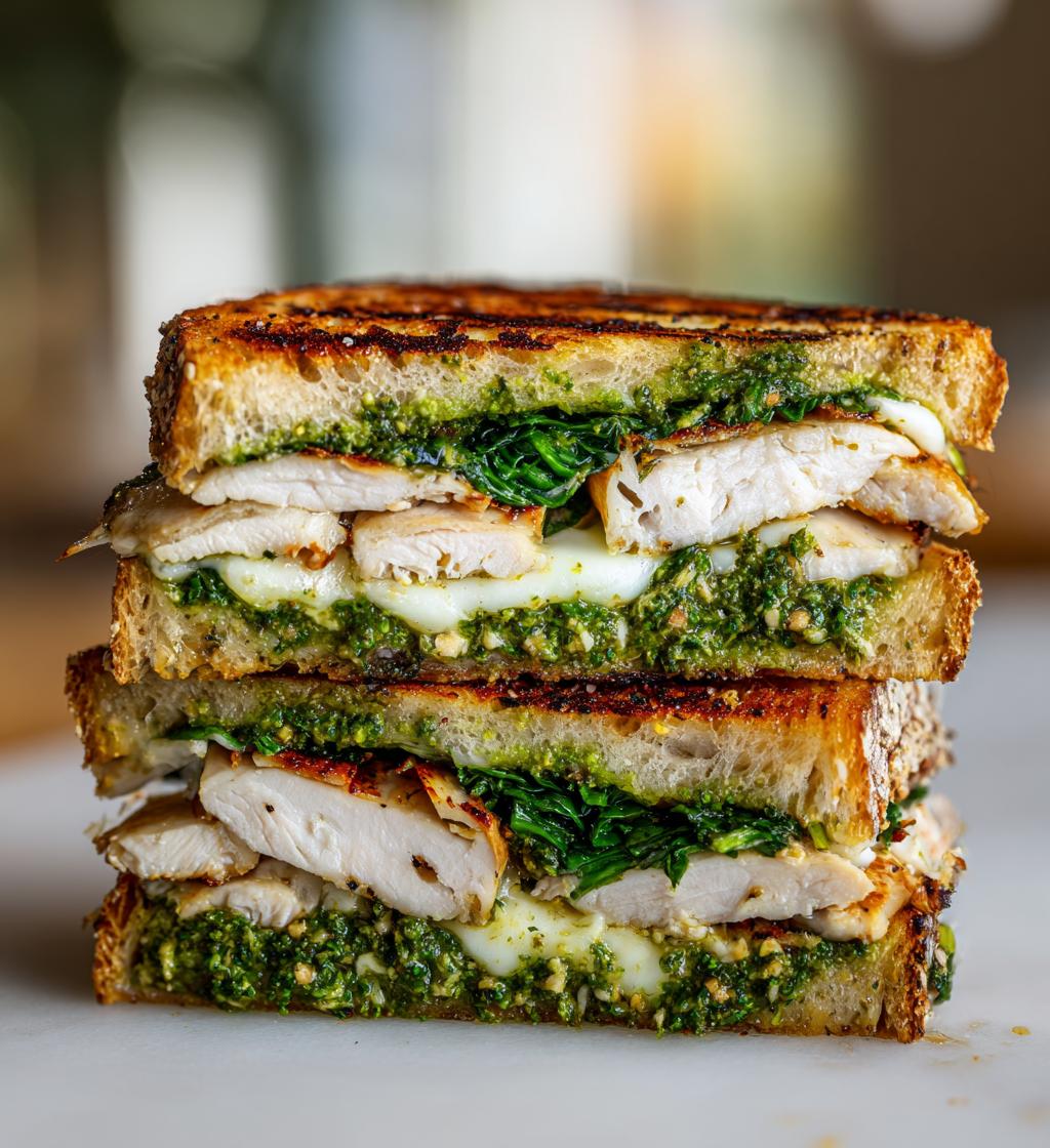 Chicken Pesto Sandwich