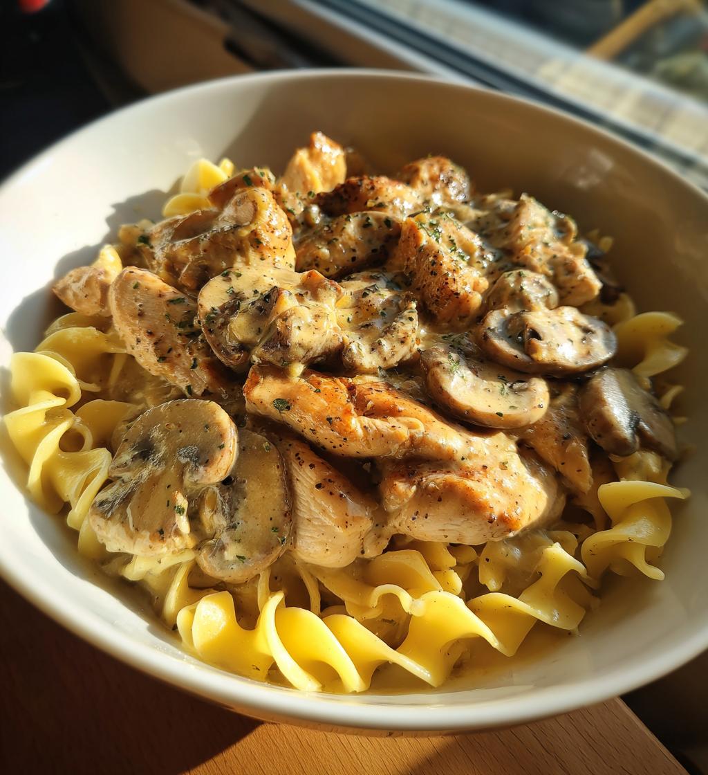 Chicken Stroganoff
