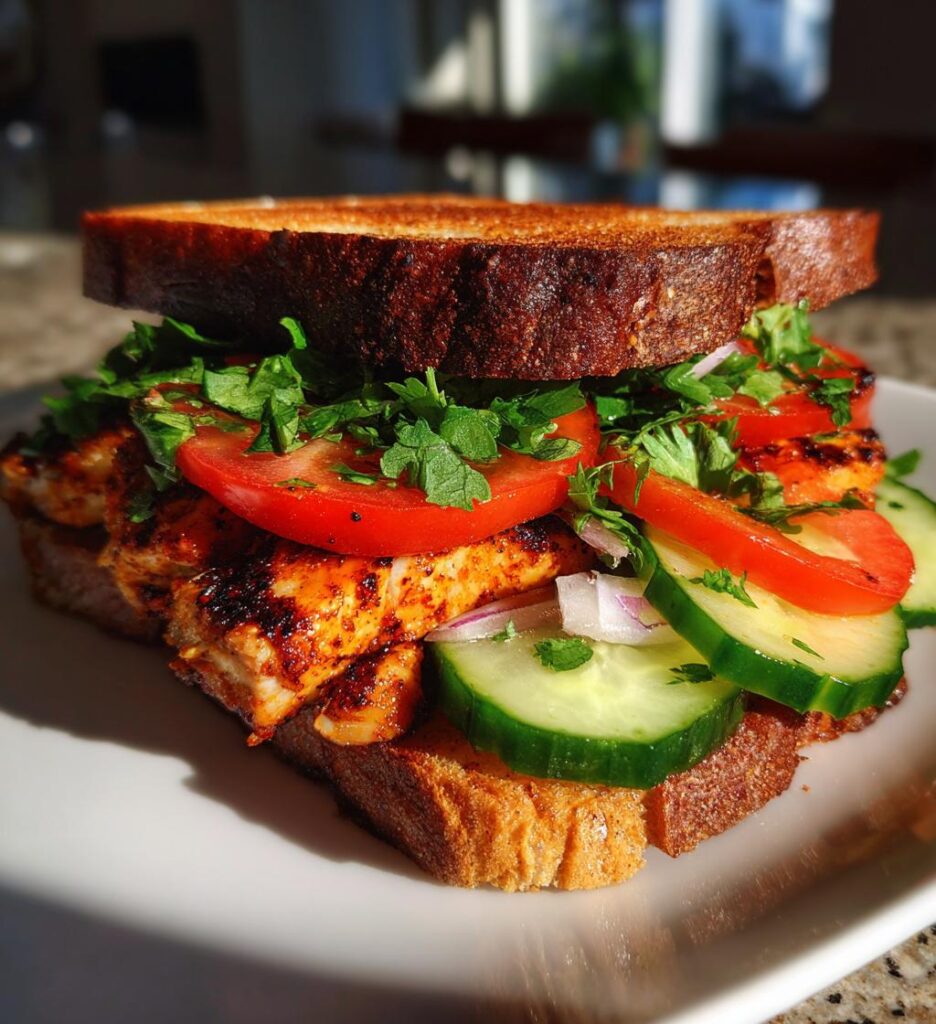 Chicken Tandoori Sandwich