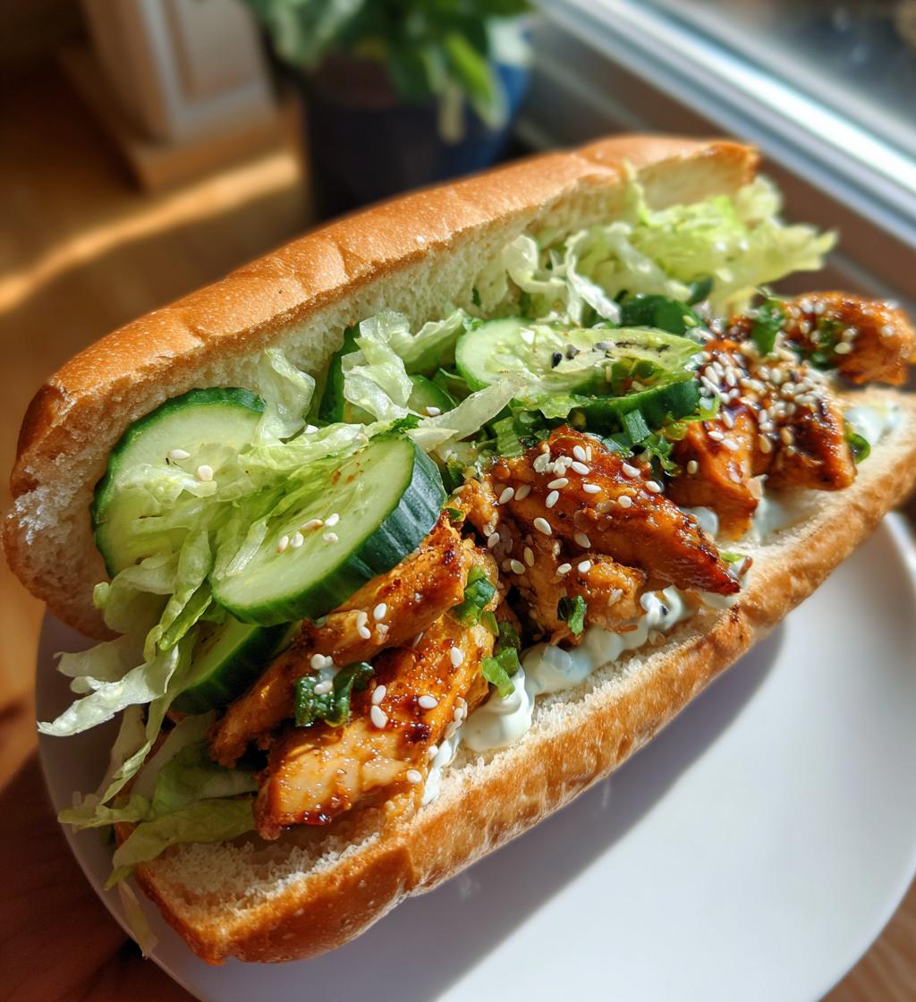 Chicken Teriyaki Sandwich