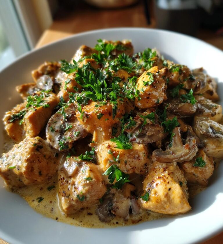 Chicken and Mushroom Vodka
