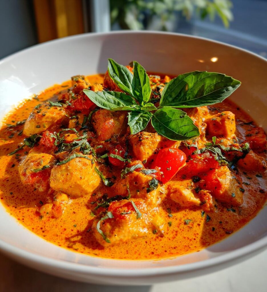 Chicken and Tomato Vodka