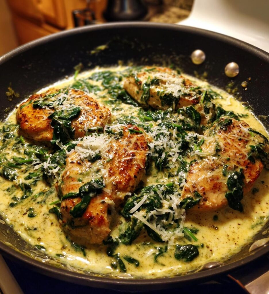 Creamy Chicken Florentine
