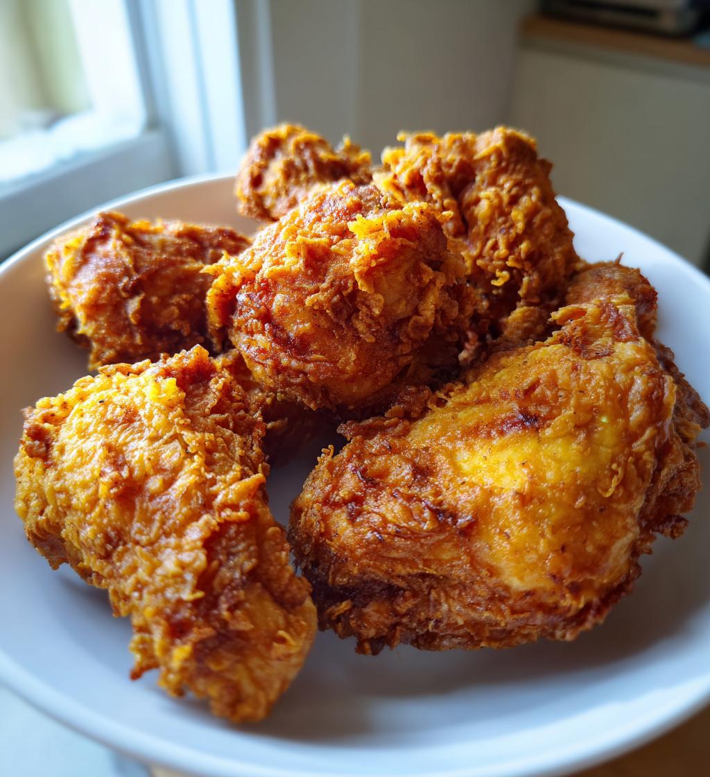 Crispy Curry Fried Chicken