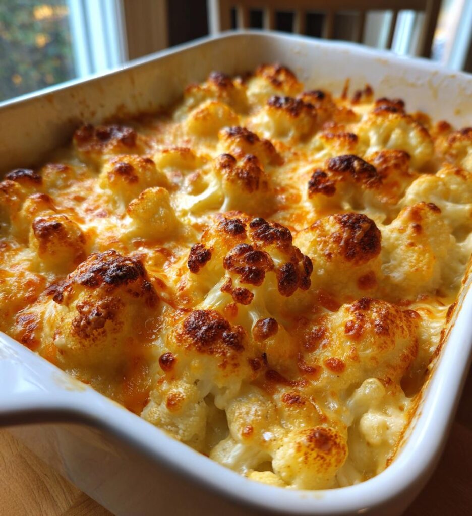 Easy Cauliflower Cheese