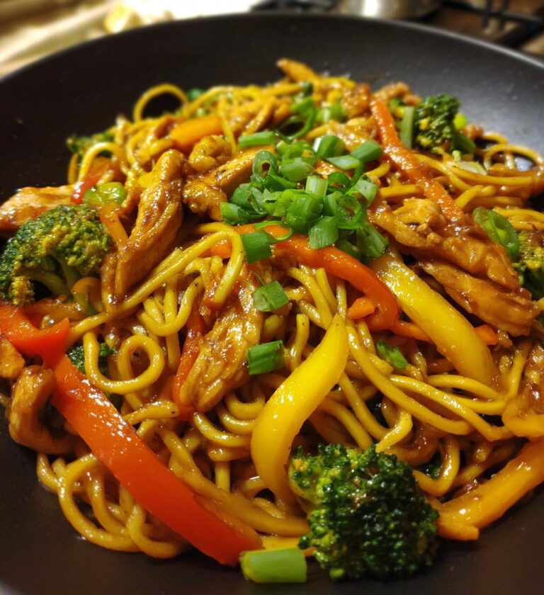 Easy Chicken Lo Mein