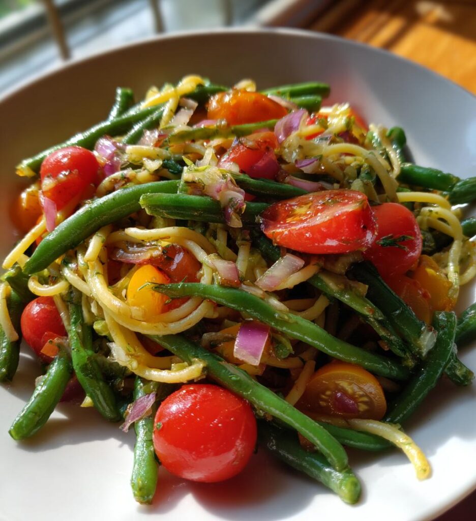 Green Bean Pasta Salad