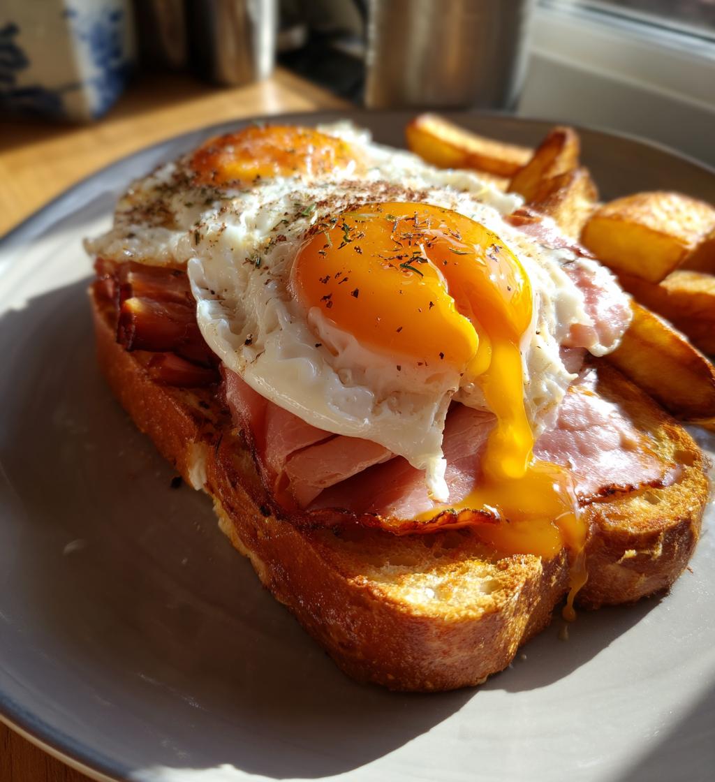 Ham, Egg and Chips