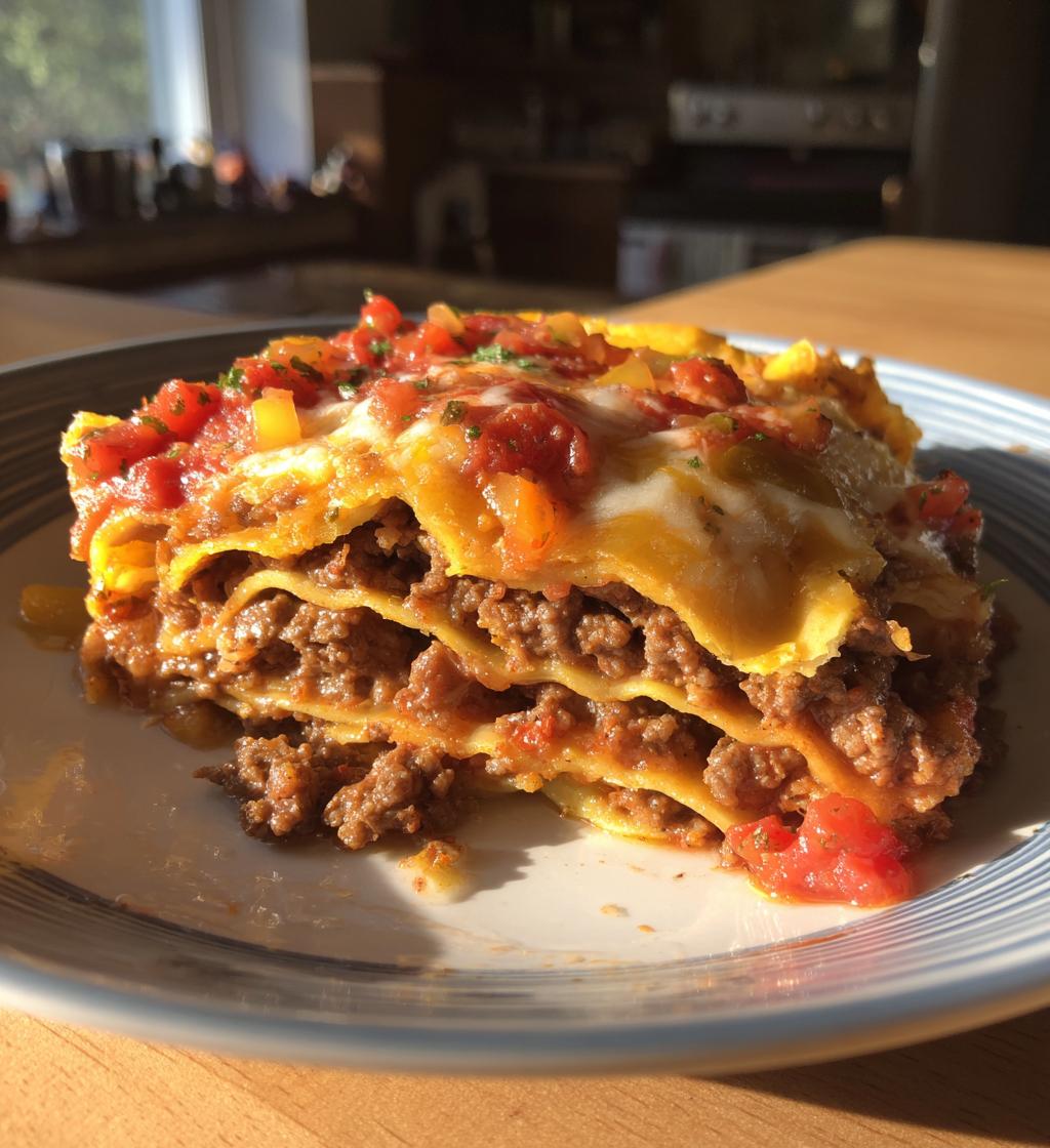 Mexican Lasagne