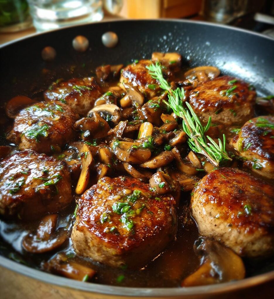 Pork with Mushrooms