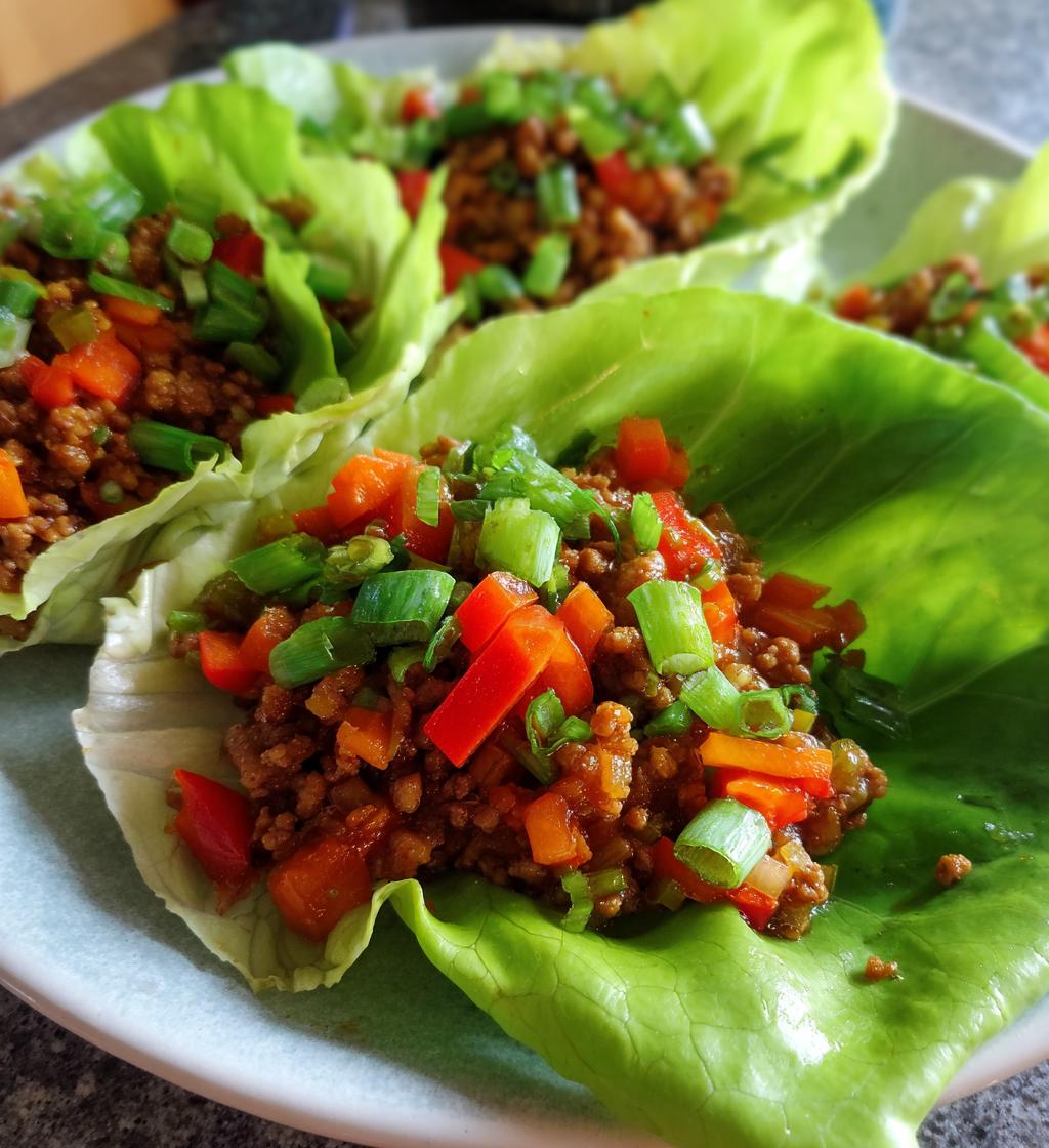 San Choy Bow – Mince Wrapped in Lettuce Leaves