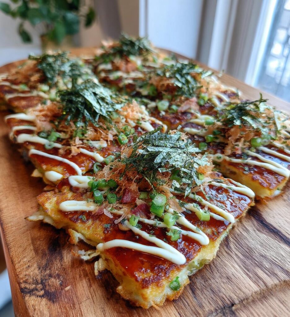 Sheet Pan Okonomiyaki