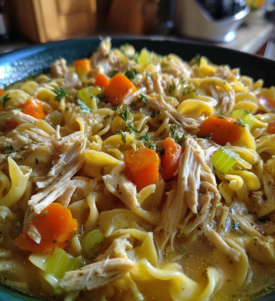 Simple Chicken and Noodles