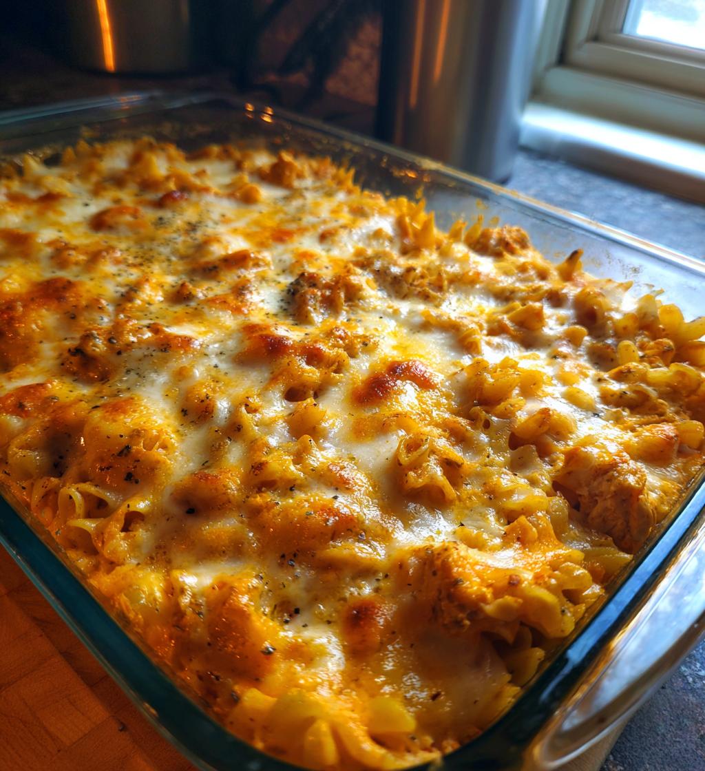 buffalo chicken casserole