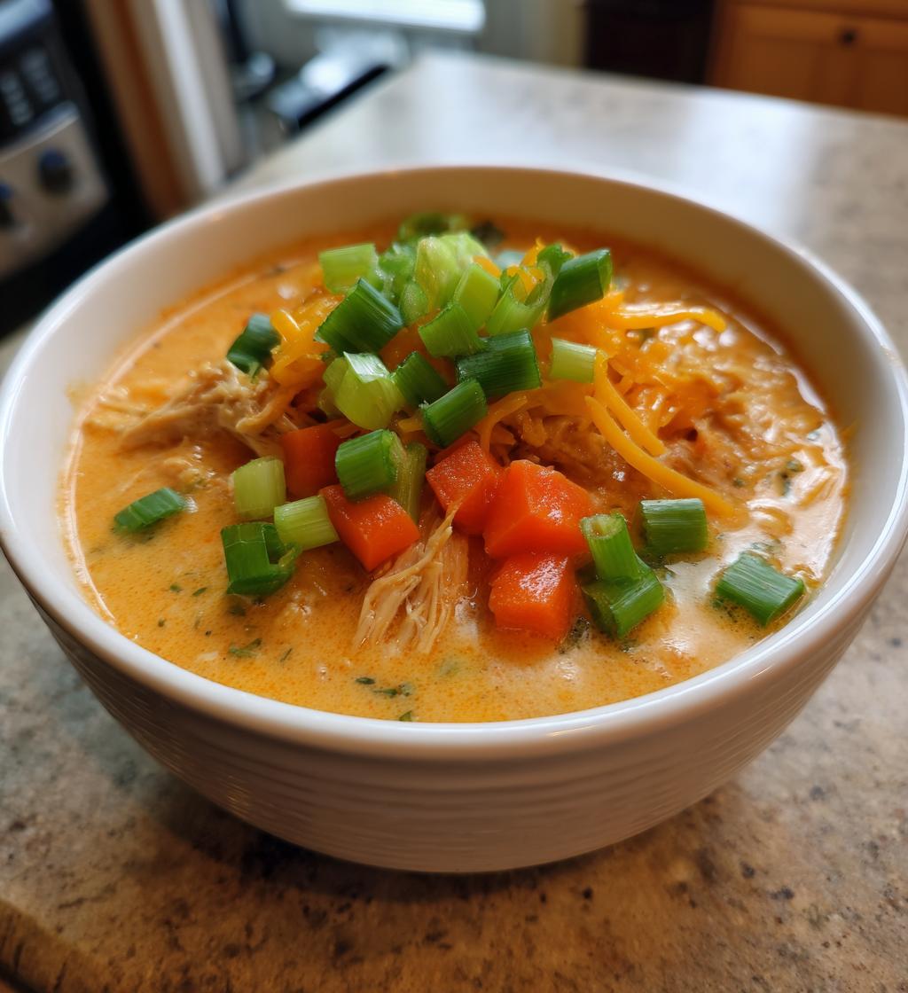 buffalo chicken soup