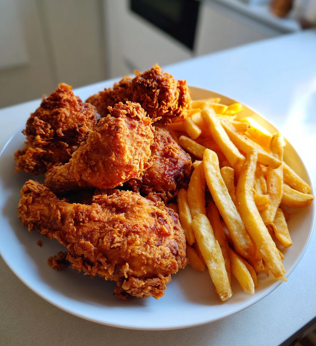 chicken and chips