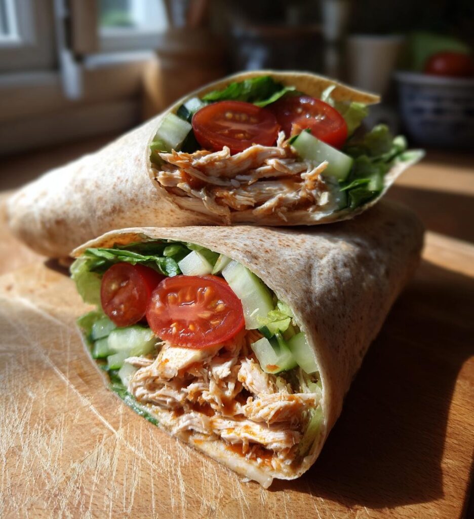 chicken wraps healthy