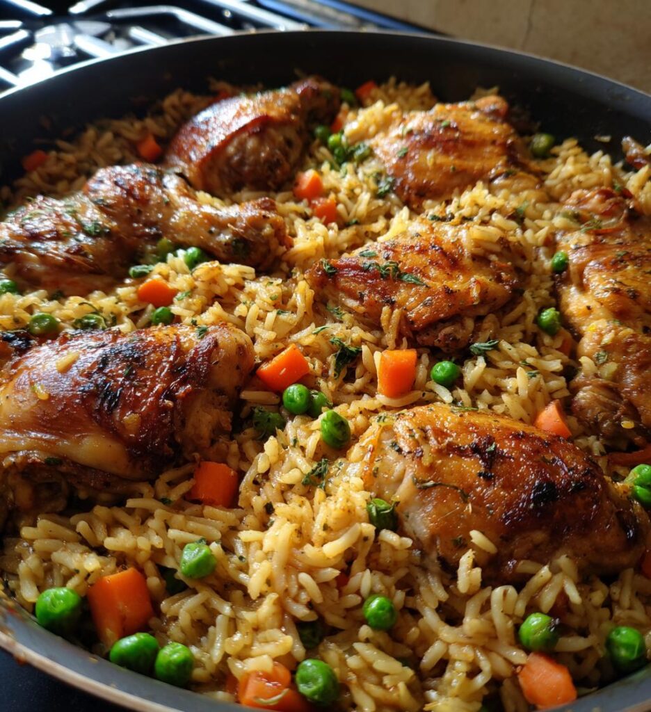 instant pot chicken and rice