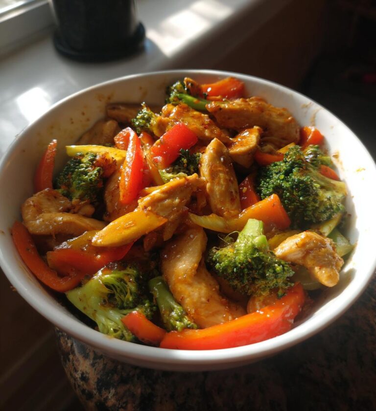 stir fry chicken