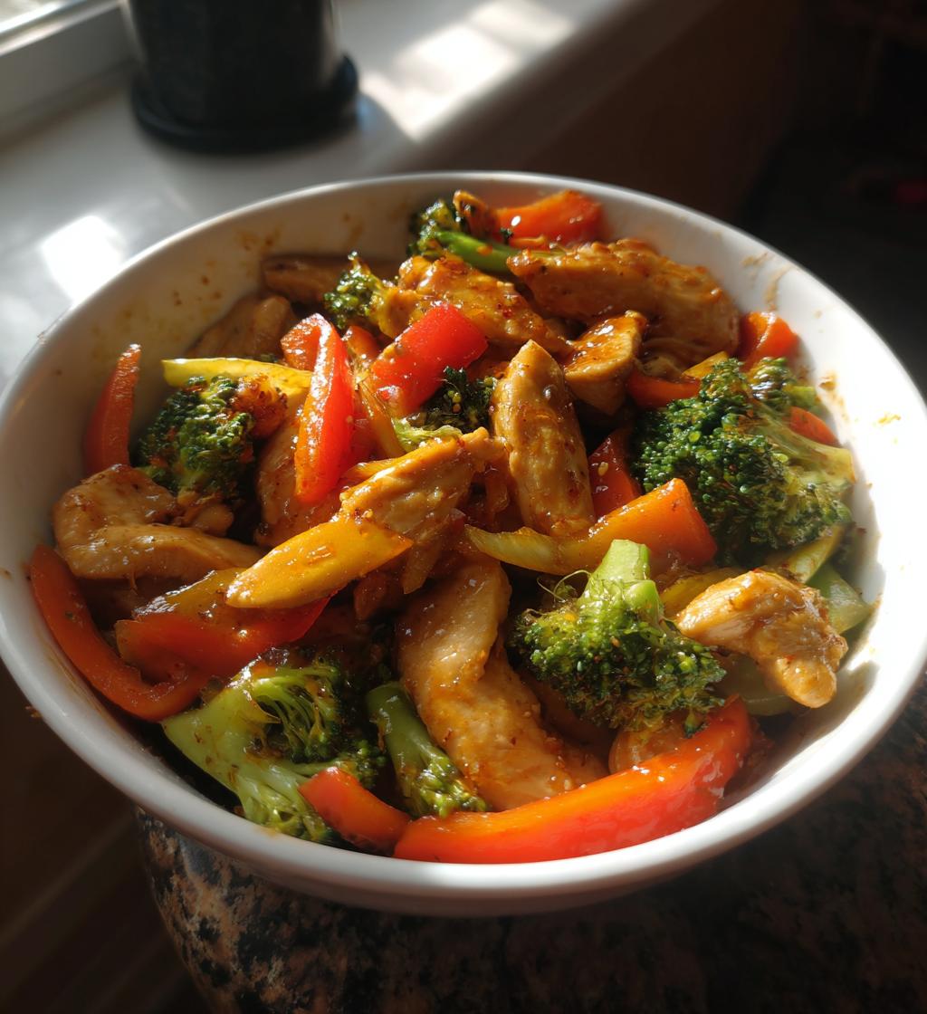 stir fry chicken