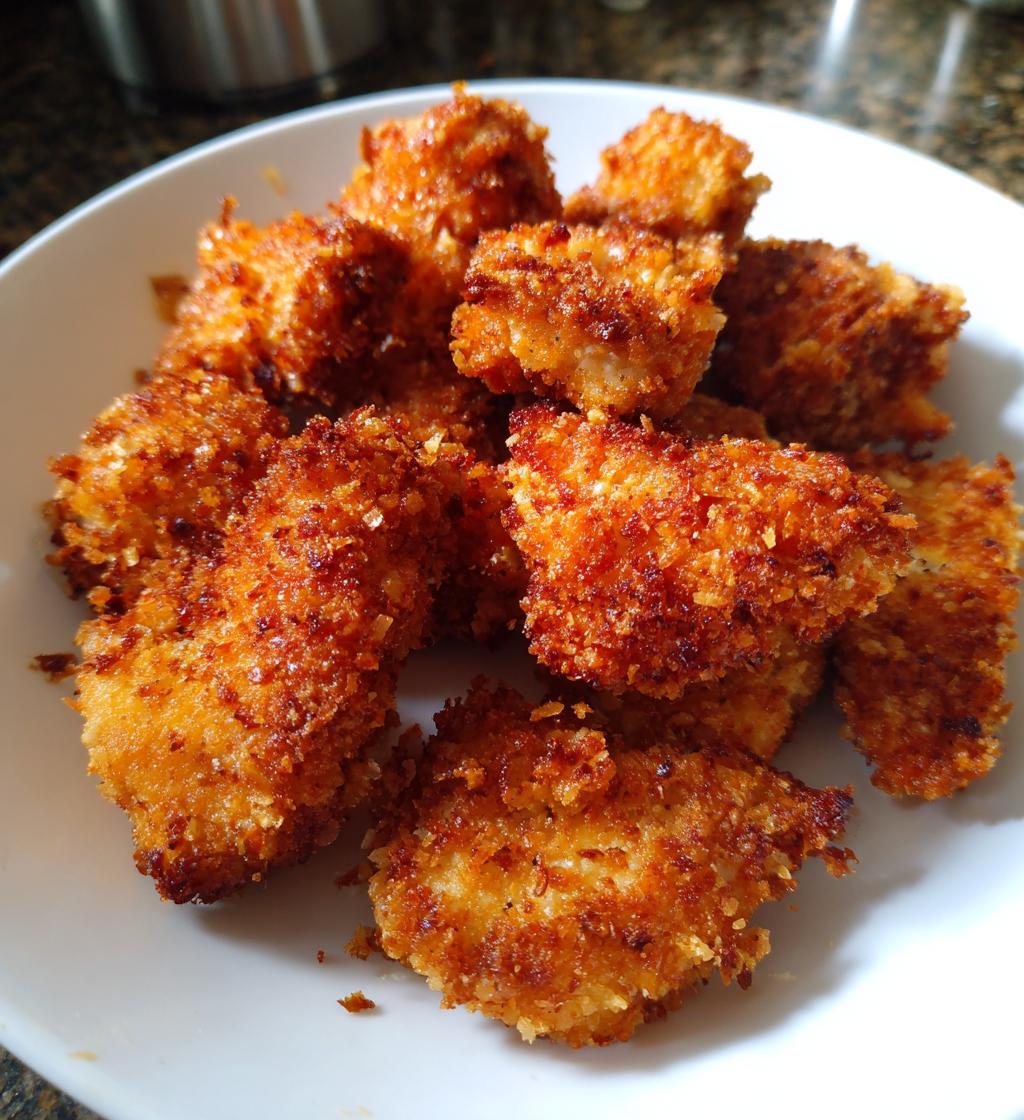 Air Fryer Crispy Chicken Bites