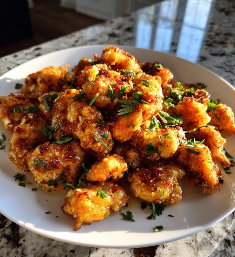Air Fryer Garlic Butter Chicken Bites