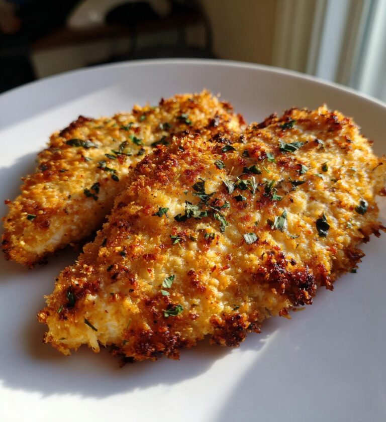 Air Fryer Garlic Parmesan Chicken fillets