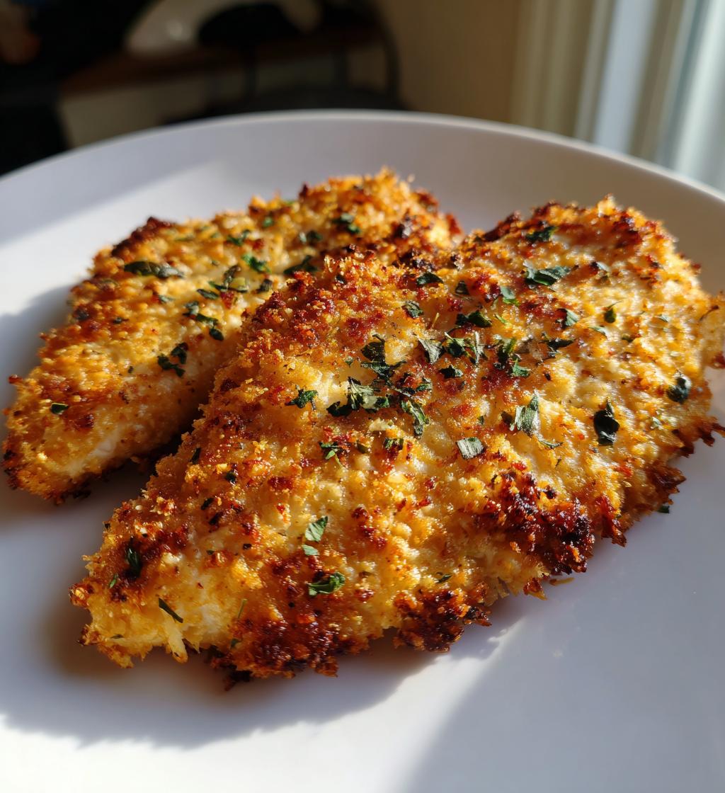 Air Fryer Garlic Parmesan Chicken fillets