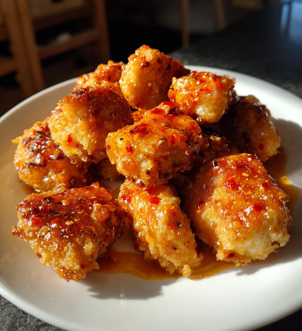 Air Fryer Sweet Chili Chicken Bites