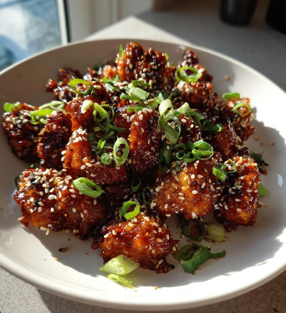 Air Fryer Teriyaki Chicken Bites