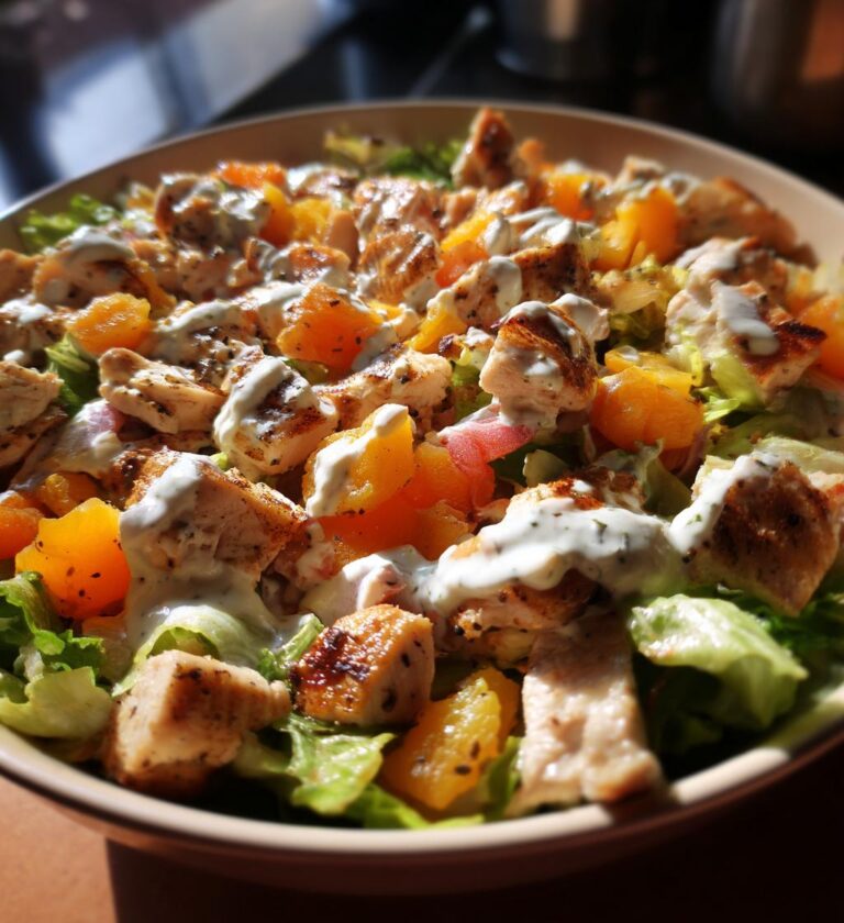 Chicken Salad with Apricots