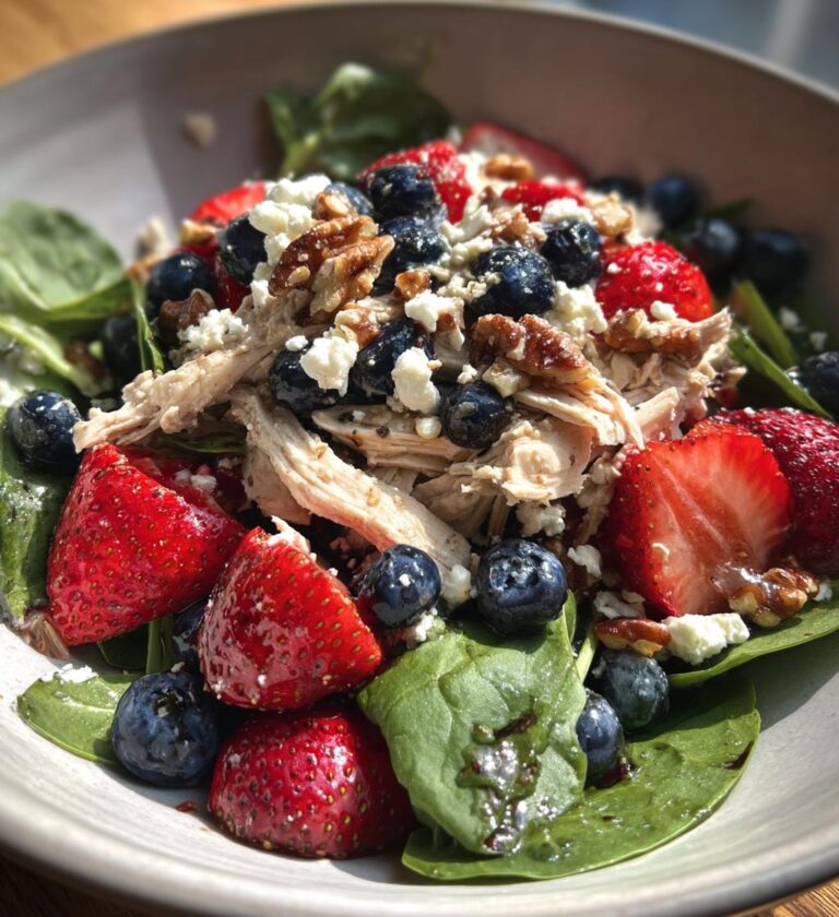 Chicken Salad with Berries