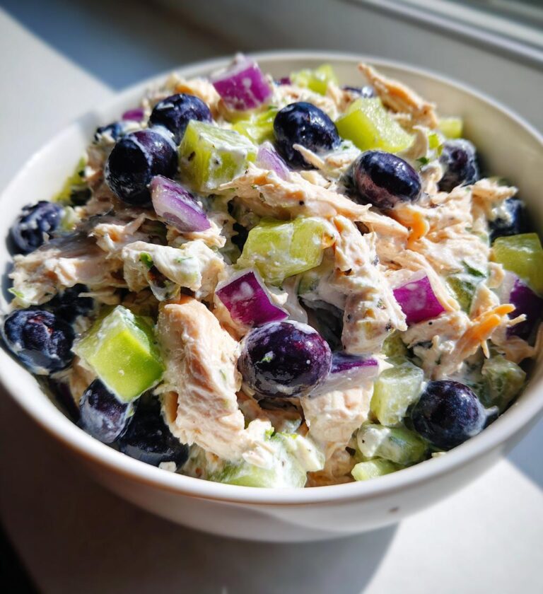Chicken Salad with Blueberries