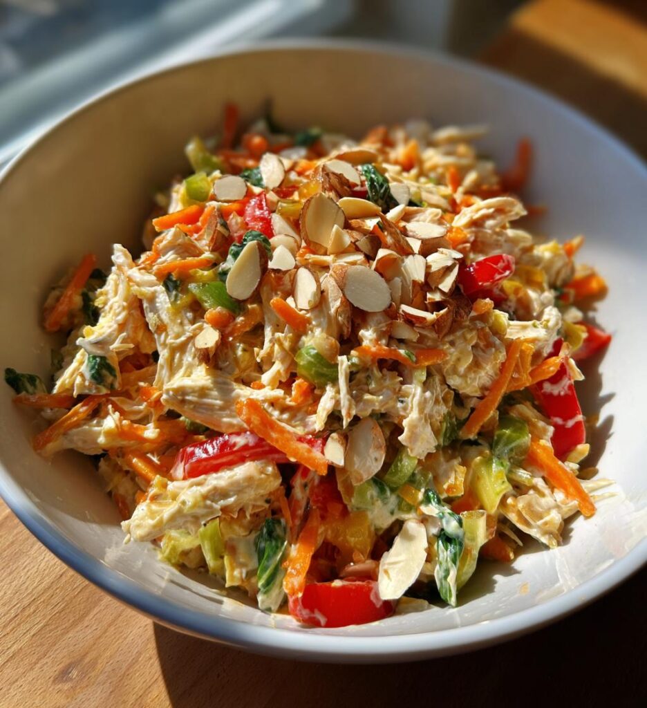 Chicken Salad with Bok Choy