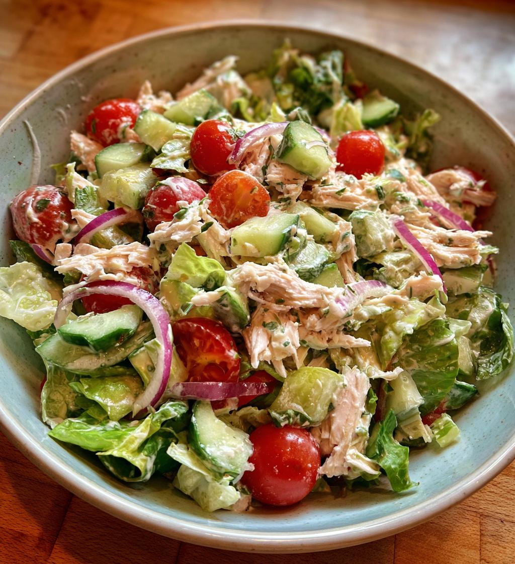 Chicken Salad with Boston Lettuce
