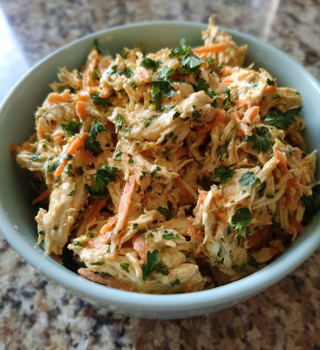 Chicken Salad with Carrots
